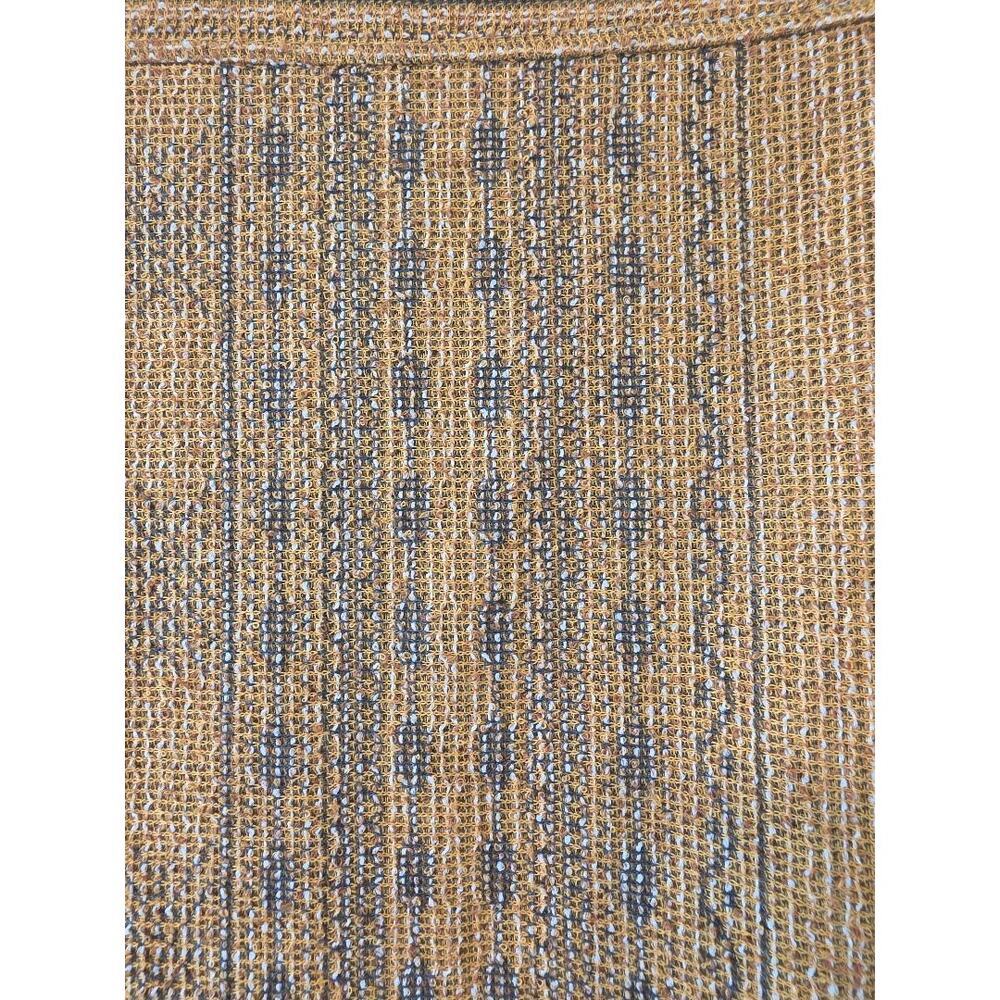 Zara Textured Knit Camp Collar Button Shirt Size M - Picture 4 of 5